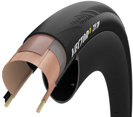 Zipp Vectorr Z35 Sw Tubeless 700c X 35 Racefietsband Goud 700C x 35