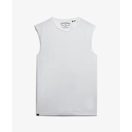 Superdry - Raw Edge Slub tanktop - Heren - Vesten