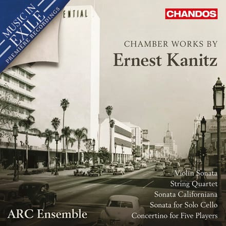 Arc Ensemble & Wallace Halladay - Chamber Works By Ernest Kanitz (CD)