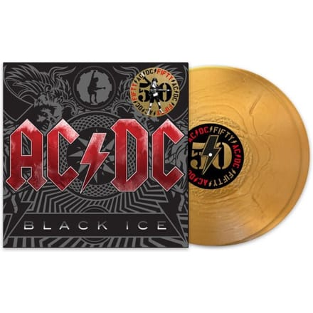 AC/DC - Black Ice (50th Anniversary Gold Color Vinyl)