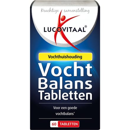 Lucovitaal Vochtbalans Tabletten Voedingssupplement - 60 tabletten