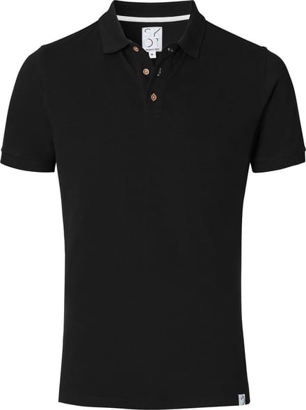 SKOT Polo Duurzaam - The new Black - zwart - Maat S