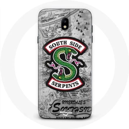 Coque pour Samsung Galaxy J7 2017 Riverdale south side serpents logo