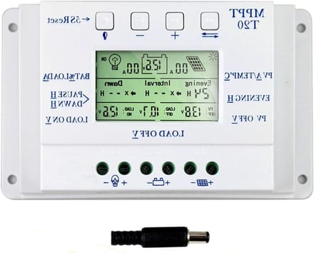 Zonne Laadregelaar - MPPT Controller - Energie Beheer - LCD Display - 20A 12V/24V - Niet gespecificeerd
