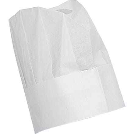 HENDI Koksmutsen – non-woven PP – geperforeerde kroon – wit – 10 stuks