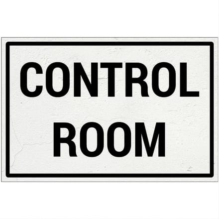 Control room bord | Forex Re materiaal | 18 x 12 cm