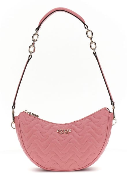 GUESS Schoudertas Melisandra Top Zip Shoulder Bag Begonia Roze