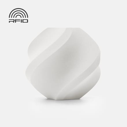 Bambu Lab PLA Matte Filament – 1.75mm – 1kg – Ivory White – Inclusief Herbruikbare Spoel – High Speed 3D-Printen – RFID Ondersteuning