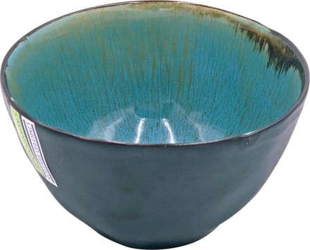 Lavandoux - Soepkom - Reactief Glazuur - Ø 15 cm - Blauw - Set van 4