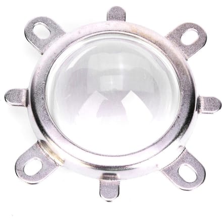 44mm Optische Glaslens 50mm Reflector Collimator Cup Vaste Beugel voor 20 100W LED-licht(60 graden  ) white