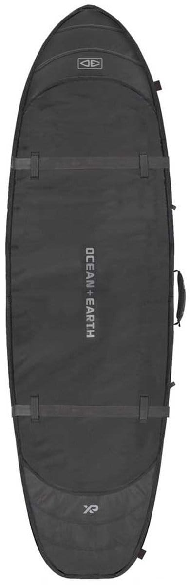 Ocean & Earth Double Coffin Hypa Fish Shortboard 8´0´´ Surfboardhoes Zwart