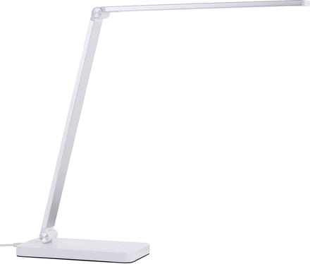 Brilliant Florence - Bureaulamp - LED 5W - 2700K-6500K - CCT - 3-Steps Dimbaar - Draadloze oplaadfunctie - USB - Wit