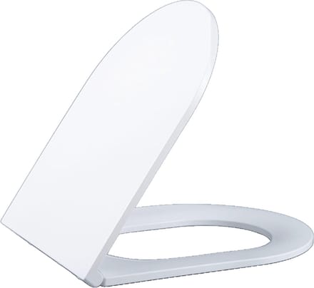 QeramiQ Dely Zitting - softclose - quickrelease - slim - wit glans