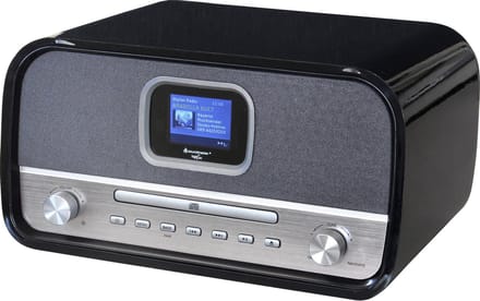 Soundmaster NMCDAB990BLACK - Stereo DAB+/FM-radio, CD-speler, bluetooth en USB