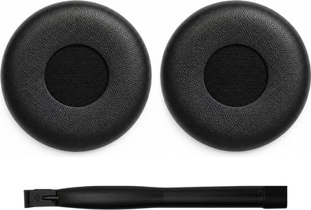 Set Oorkussens voor Jabra Koptelefoon - Evolve 20 Oorkussen - Evolve 20/20se/30/30II/40/65 - Kunstleer met Traagschuim