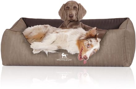 Knuffelwuff Orthopedisch hondenbed Outlander van laser-gewatteerd kunstleer XL 105 x 75cm