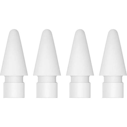 Apple Pencil Tips Reserve punten Set van 4 stuks Wit