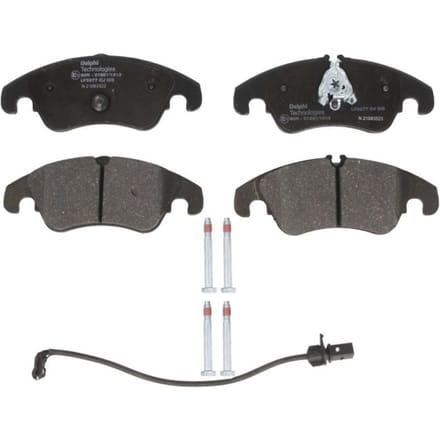 Remblokset DELPHI LP2077, voor