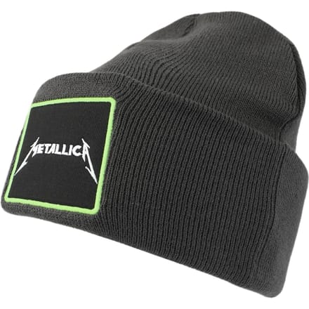 Metallica Amplified Collection - Patch Beanie Unisex Beanie - houtskool - Standard
