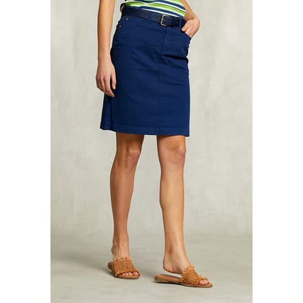 River Woods Blue Uni Midi Skirt Blue Taglia: 34 | Minigonne Outlet | Donna | Blu