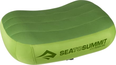Sea to Summit Aeros Premium - Opblaasbaar Hoofdkussen - Large Lime
