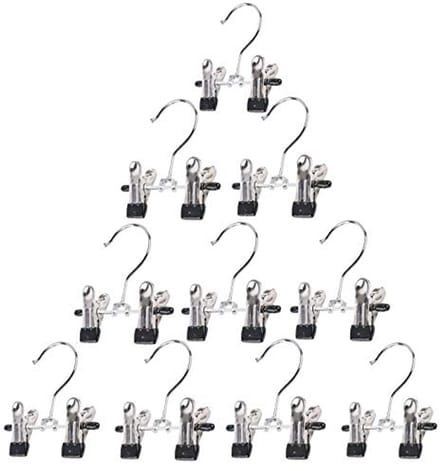 10 Stuks Ruimtebesparende Bandenhangers met Dubbele Verstelbare Clips