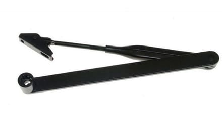 DORMA VLAKKE SCHAARARM ZWART RAL 9005 DEURDRANGER TS73V / 83