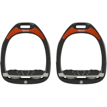Ultra Grip Ingebouwde Helling Beugels Antraciet/Wit/Oranje Flex-On Green Composite