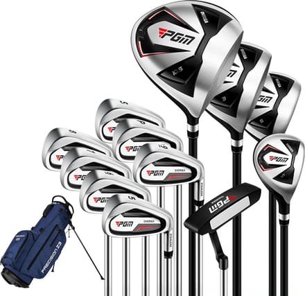 Complete Golfset Heren - 12 Stuks Inclusief Golftas - Drivers, Hybride, IJzers en Putter