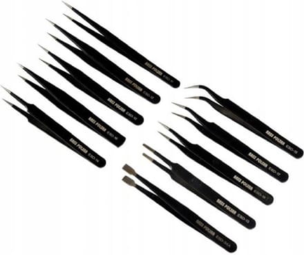 Pincet, pincet, set van 10