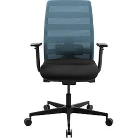 Schäfer Shop Select SSI PROLINE NEW WORK bureaudraaistoel mesh petrol, frame zwart