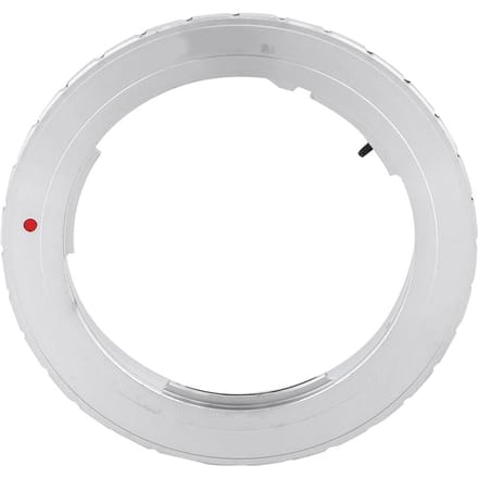 OM-EOS Koperen Lensvatting Adapterring voor Olympus OM Lens naar voor Canon EOS EF Vatting SLR Camera white