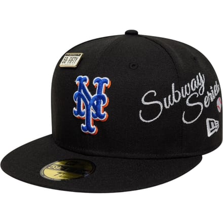 New Era Img Subway Series 59fifty Neymetco Pet Zwart