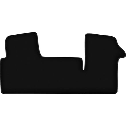 Wielganizator WLG-BASIC Serie - Auto Veloursmatten - Zwart - Opel Movano B