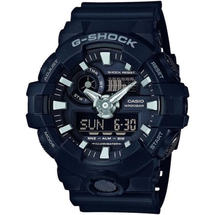 Casio G-Shock Classic GA-700-1BER Herenhorloge 53 mm - Zwart