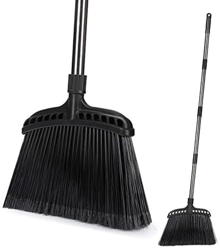 Lange Steel Broom voor Binnen en Buiten