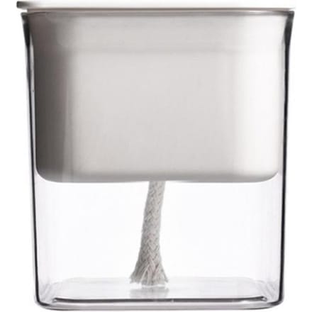 Waterabsorptie Plantenbak Binnen Zelfabsorberende Watergeefpot Bloemencontainer voor Kantoor Thuis wit