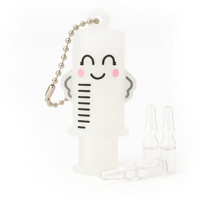 Zorghelden® Happy Ampulbreker Wit transparant - Ampullenbreker zorg - Ampullen opener