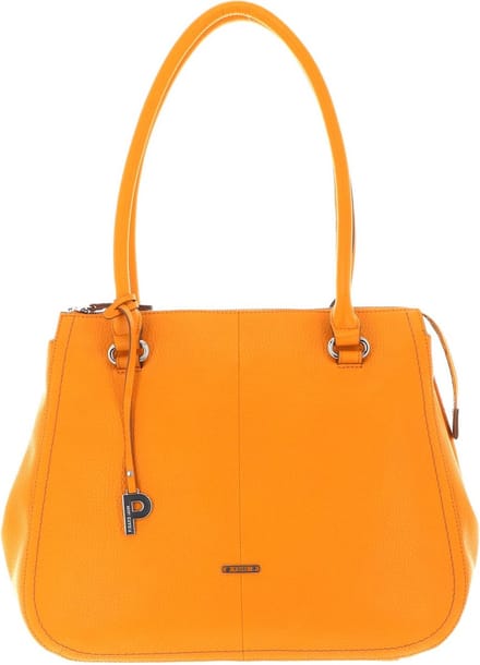 PICARD Schoudertas Darling Shopper Curcuma Mosterdgeel