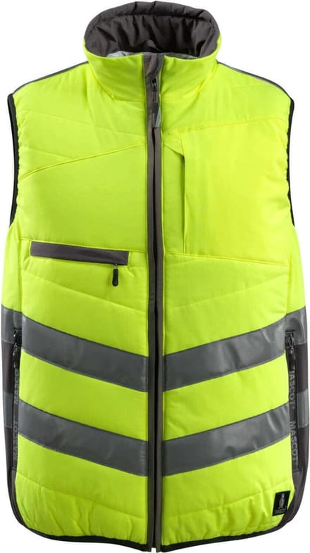 Mascot Safe Supreme Wintervest 15565-249 - hi-vis geel/donkerantraciet - M
