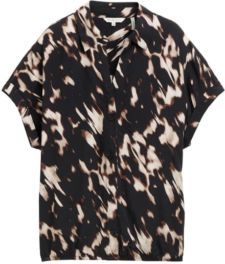 Tom Tailor - Blouse met patroon - Maat 36 - blurry animal design