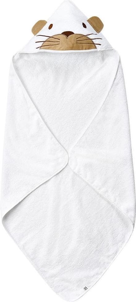 Pippi Badcape 83 X 83 Cm Wit