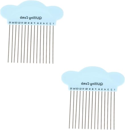 Quilling Kam - Papier Rolkam - Papier Knutselen - Set van 2 stuks - 10 cm lengte - Willekeurig