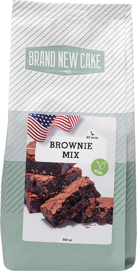 BrandNewCake® Vegan Brownie mix 500gr - Bakmix