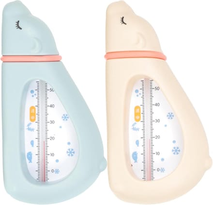 Badthermometer Dier - Watertemperatuur meter - Veilig Baden - Waterdicht Ontwerp - 14.5 cm - Roze