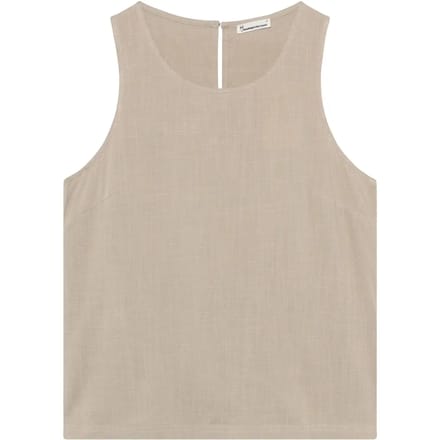 Damestanktop KnowledgeCotton Apparel Linen-mix
