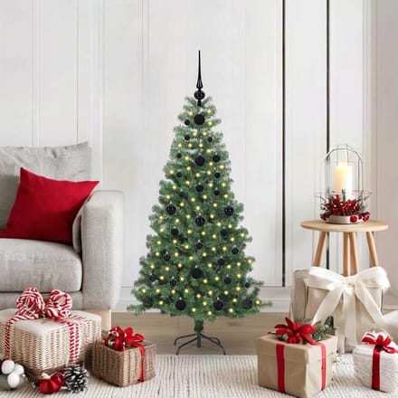 vidaXL Kerstboom Groen 120 cm PVC