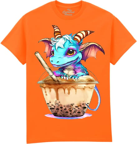 Draak Boba Tea Dragon The Coloured House T-shirt M