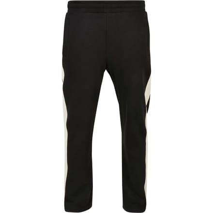 Urban Classics - Striped Heren joggingbroek - XL - Zwart