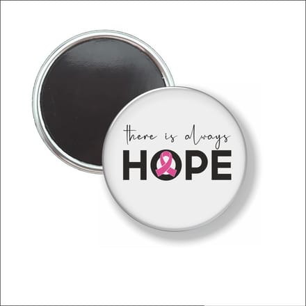 Button Met Magneet 58 MM - There Is Always Hope - NIET VOOR KLEDING